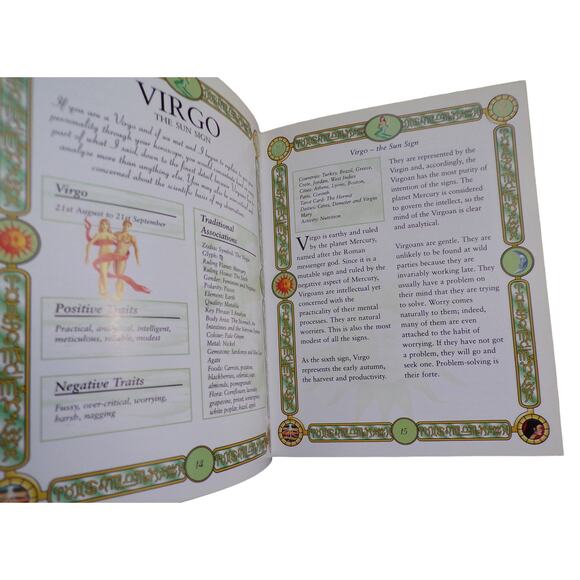 Sun & Moon Signs "Virgo" book by James Petulengro - Picture 3 of 3